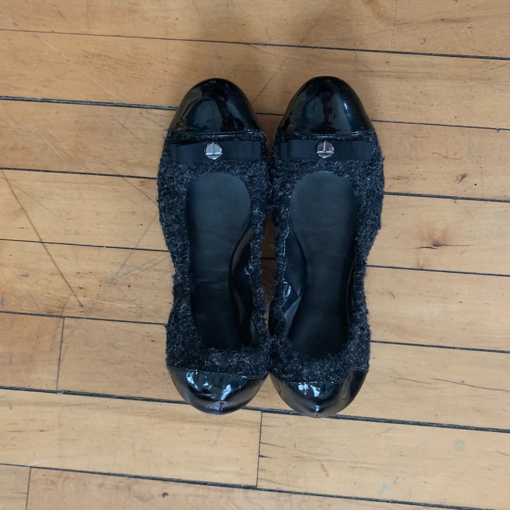 Tahari Tweed Flats